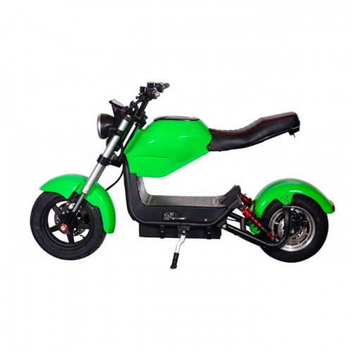 Электроскутер ElectroTown Citycoco Bike (зеленый)